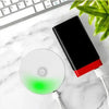 A-S Rechargeable Self Adhesive Auto On/Off Sensor LED Round Light – Motion Sensor Stick-On Night Light