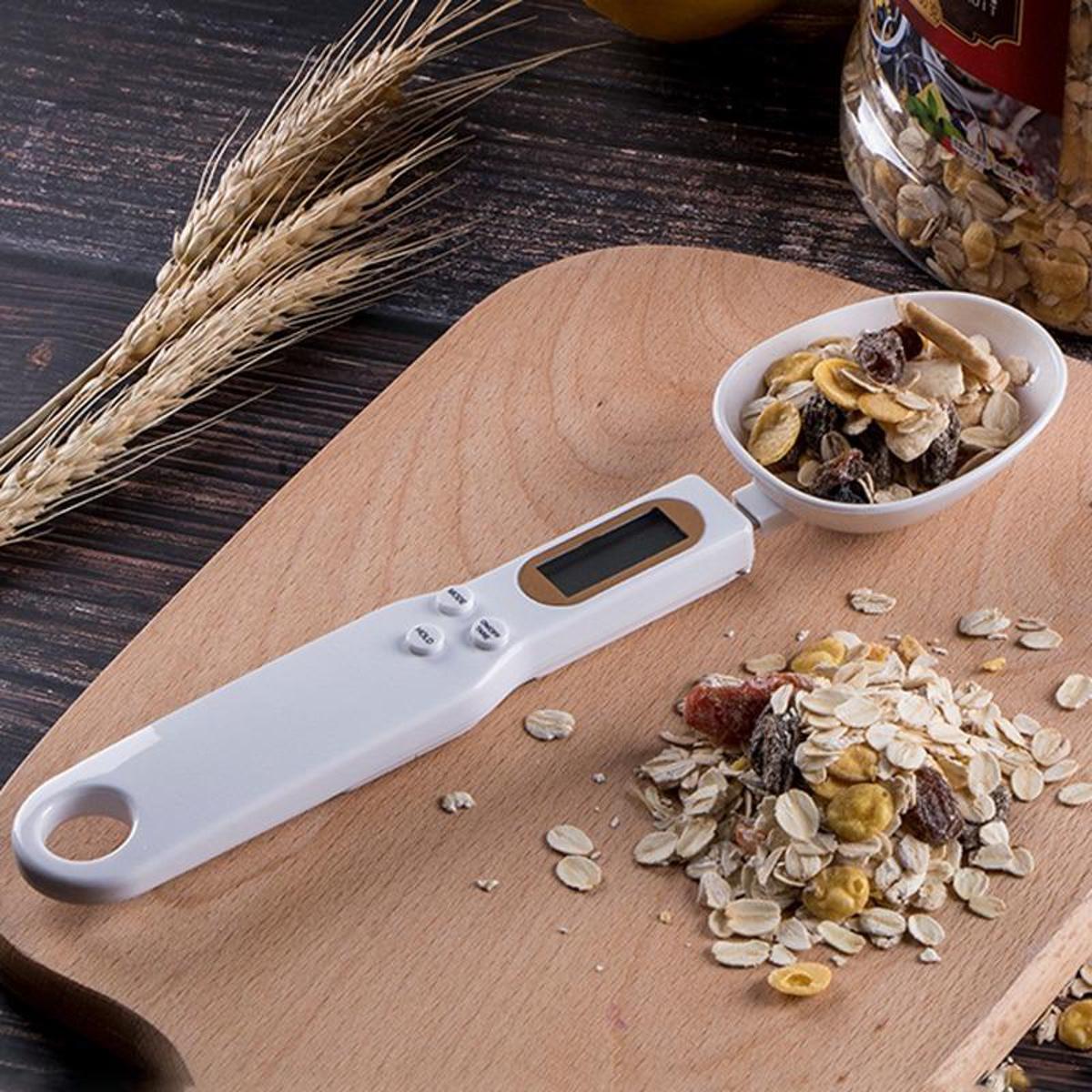 Food Spoon Scale 500g/0.1g LCD Display – Digital Kitchen Measuring Spoon Scale