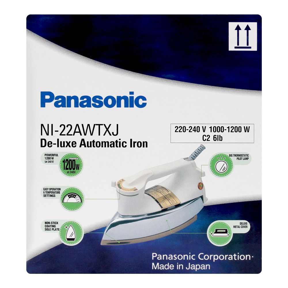 Panasonic Dry Iron – 1000W Heavy Weight Iron