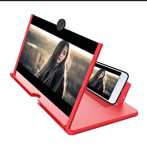 12 Inch HD Mobile Phone Screen Amplifier / Foldable 3D Screen Magnifier
