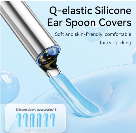 Smart Wireless Ear Cleaner with HD Camera & LED Light – Ear Wax Removal Tool for Android & iPhone