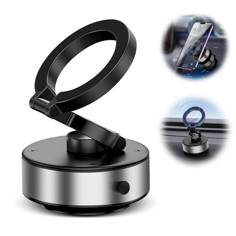Suction Cup Magnetic Bracket – Adjustable Magnetic Phone Holder